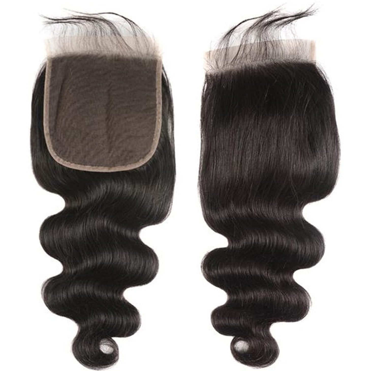 6X6 Closure Pre Plucked With Baby Hair Body Wave 66 Closure 1B 6X6 Hd Lace Closure Body Wave For Women 6 By 6 Closure Human Hair Only Free Part Hand Tied Transparent Lace Closure 14 Inch