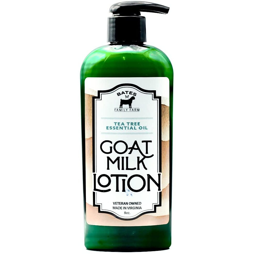 Bates Family Farm Goat Milk, Essential Oil, And Shea Butter Lotion 8 Oz (Tea Tree)
