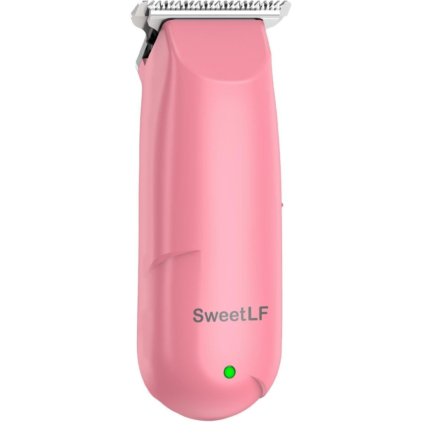 Sweetlf Bikini Trimmer For Women-Pubic Hair Trimmer For Women's Legs, Arms & Bikini Line, Body Hair Trimmer With 3 Guards, Type-C Charging, Portable, Pink