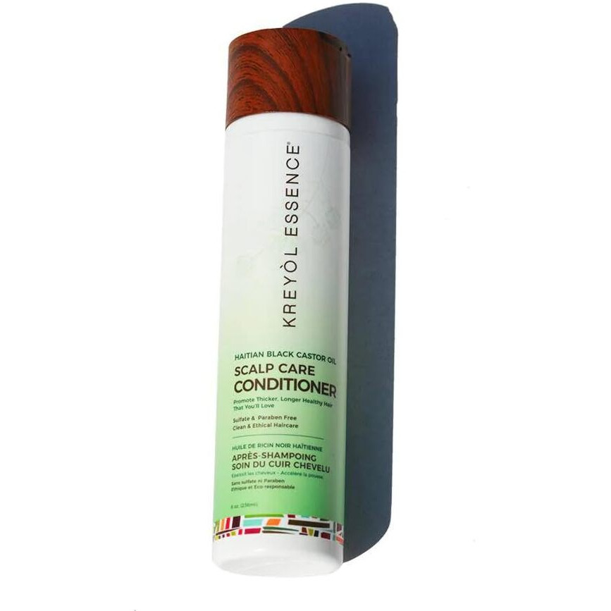 Kreyol Essence - Scalp Care Conditioner With Haitian Black Castor, Coconut Oil And Aloe Vera Oil, 8 Oz