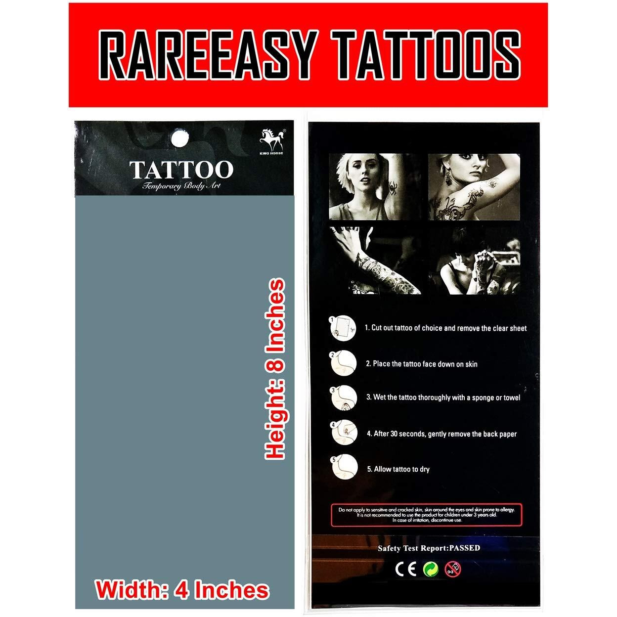 Tattoos 2 Sheets Bar Code Qr Code Temporary Tattoos Stickers Fake Body Arm Chest Shoulder Tattoos For Teens Men Women
