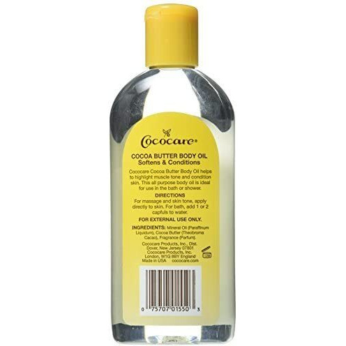 Cococare Cocoa Butter Body Oil, 8.5 Fluid Ounce (Pack Of 24)