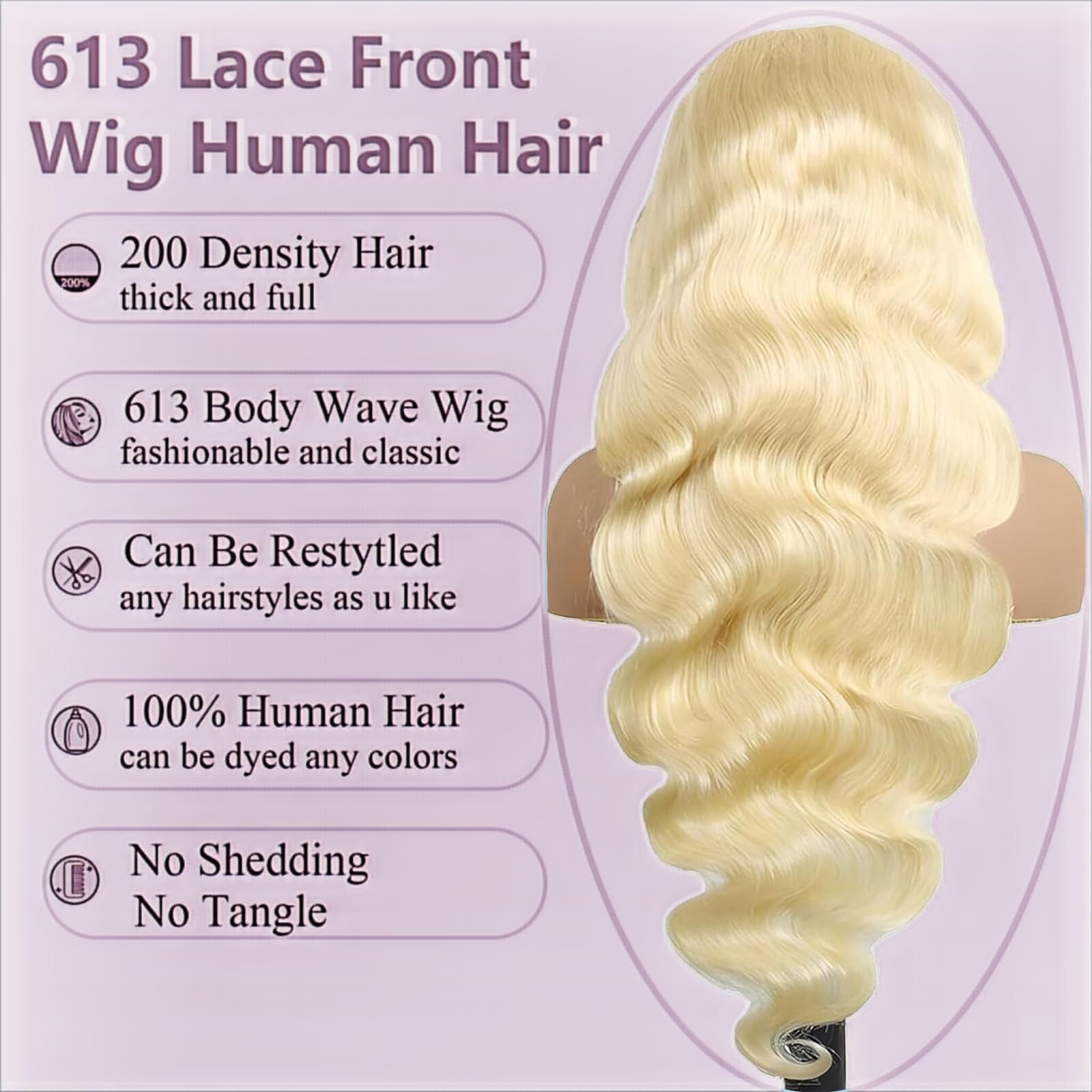 28 Inch 613 Lace Front Wig Human Hair 200 Density 13X4 Blonde Lace Front Wigs Pre Plucked 613 Body Wave Wig Blonde Wig Human Hair 613 Hd Lace Frontal Wigs