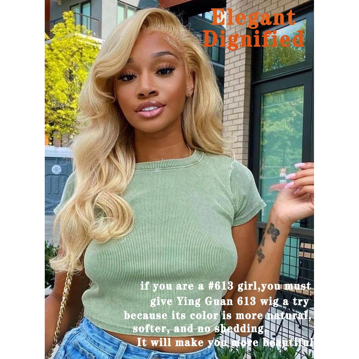 Ying Guan 250% Density 613 Lace Front Wig Human Hair 5X5 Hd Lace Closure Wigs Human Hair Blonde Wigs Body Wave 613 Glueless Wigs Human Hair Pre Plucked With Baby Hair 28 Inch