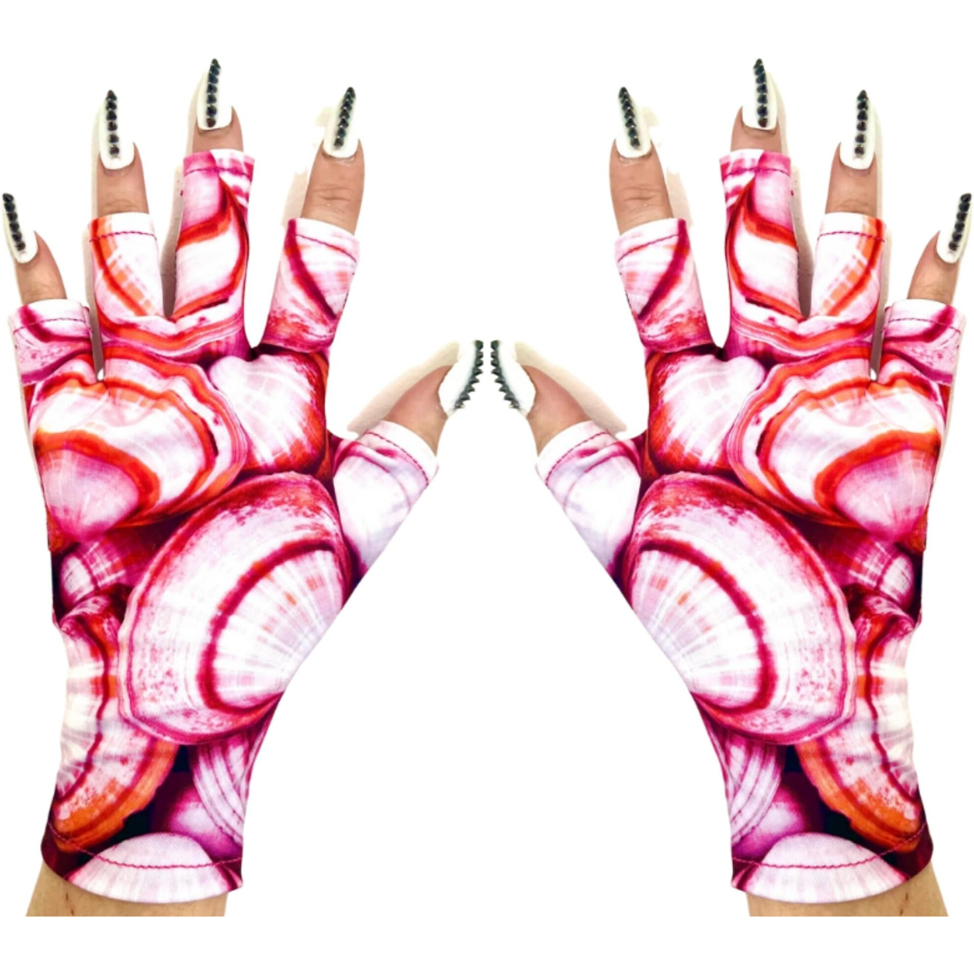 Maniglovz - Original Upf 50+ Uv Light Protective Nail Gloves For Gel Manicures, Women | Anti Uv, Sun Protection For Driving | Vitamin Sea