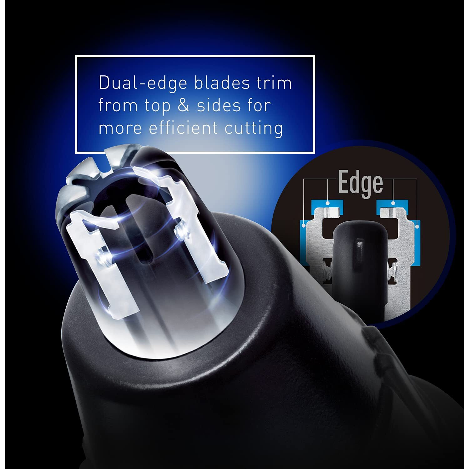 Panasonic Er430K Nose, Ear And Facial Hair Trimmer Wet/Dry With Vacuum Cleaning System