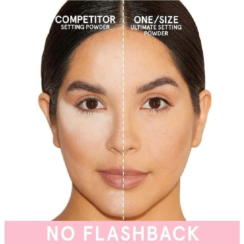 One/Size.By.Patrick.Starrr Mini Ultimate Blurring Setting Powder (0.23 Oz / 6.5 G) (Ultra Pink) + Bonus Acne Patch (36 Pieces) Tea Tree Oil Facial Water Gel