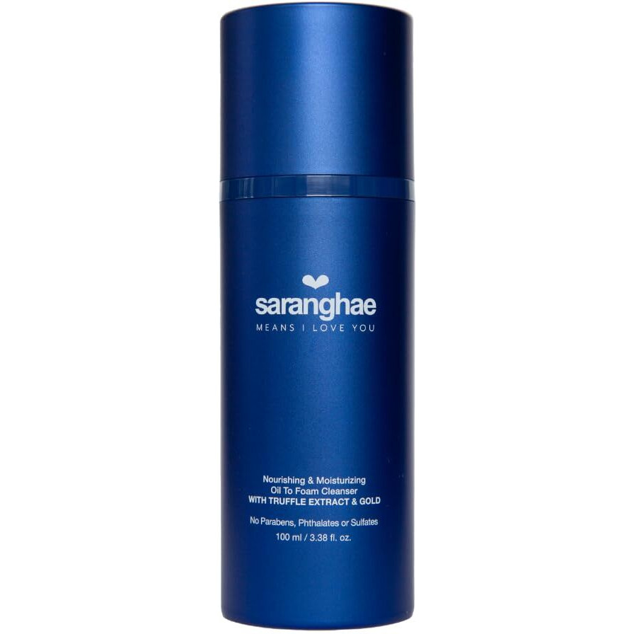Saranghae Premium Oil Cleanser For Face, Calendula Korean Cleansing Oil To Foam Face Wash - Hydrating Makeup Remover And Cleanser For Clean, Firm Skin