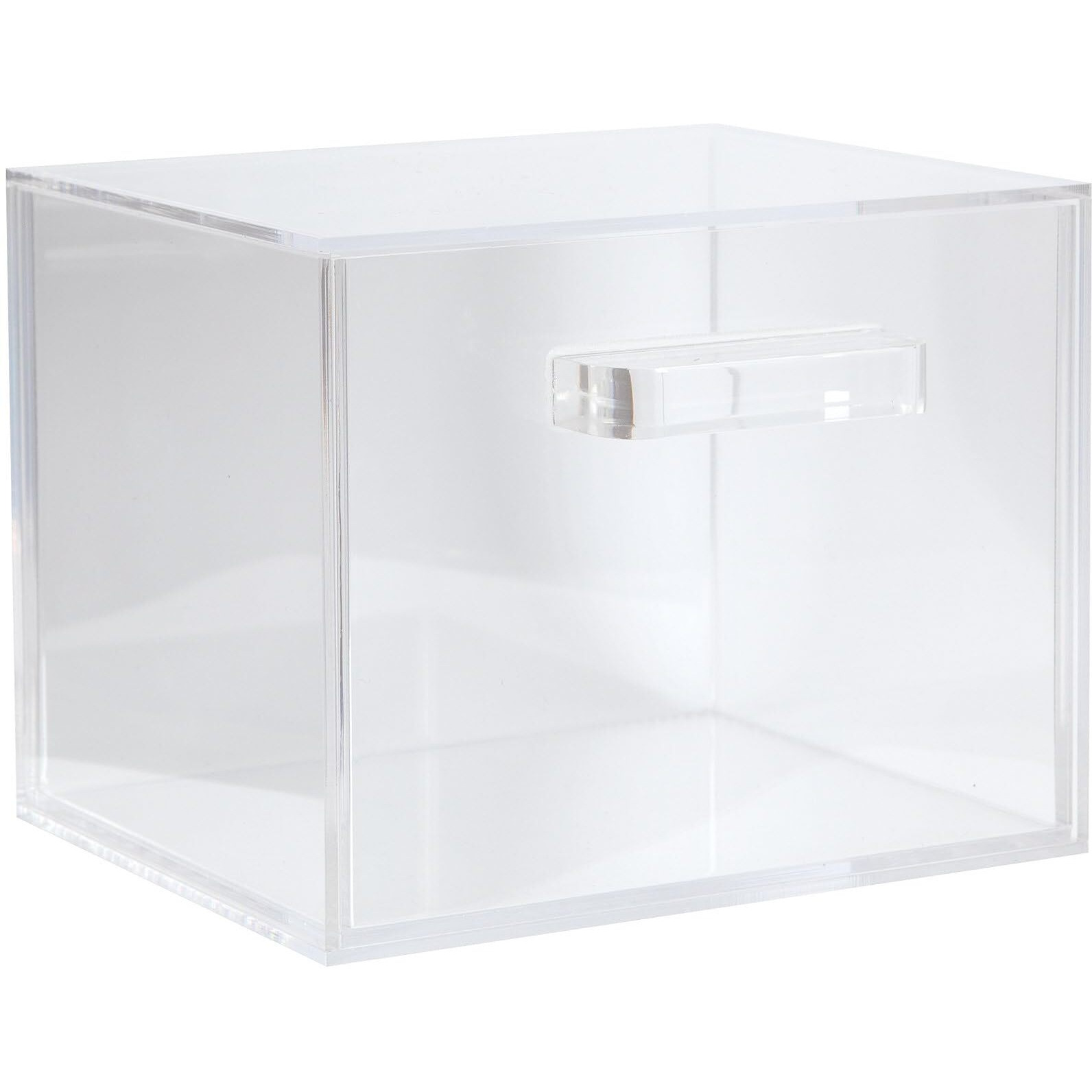 Forpro Premium Pure & Simple Xl Facial Towel Acrylic Holder With Drawer, Holds 50 Pure & Simple Xl Facial Towels, Disposable Makeup Remover Dry Wipe Holder