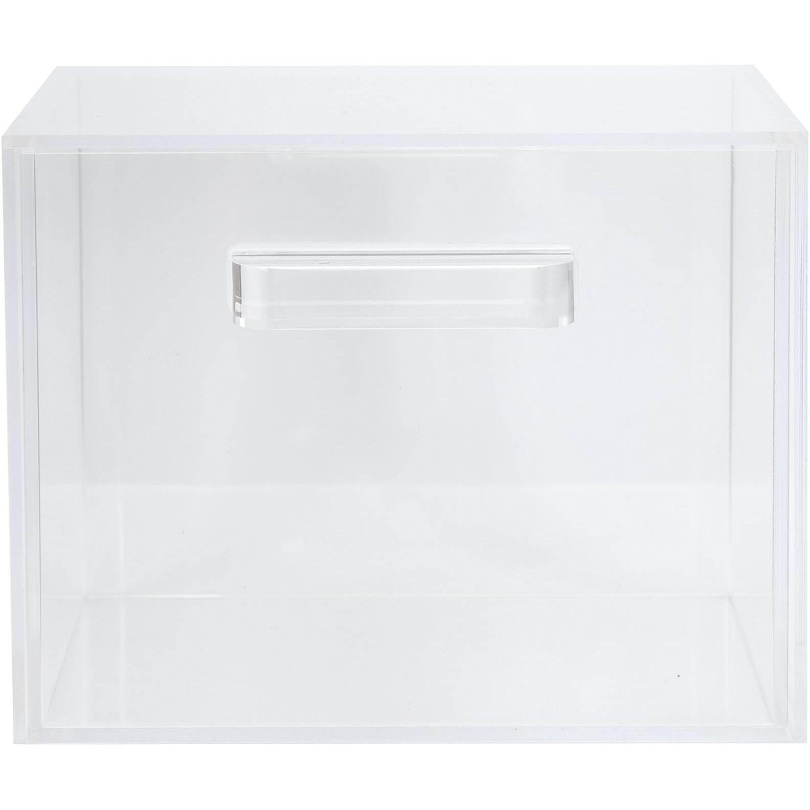 Forpro Premium Pure & Simple Xl Facial Towel Acrylic Holder With Drawer, Holds 50 Pure & Simple Xl Facial Towels, Disposable Makeup Remover Dry Wipe Holder
