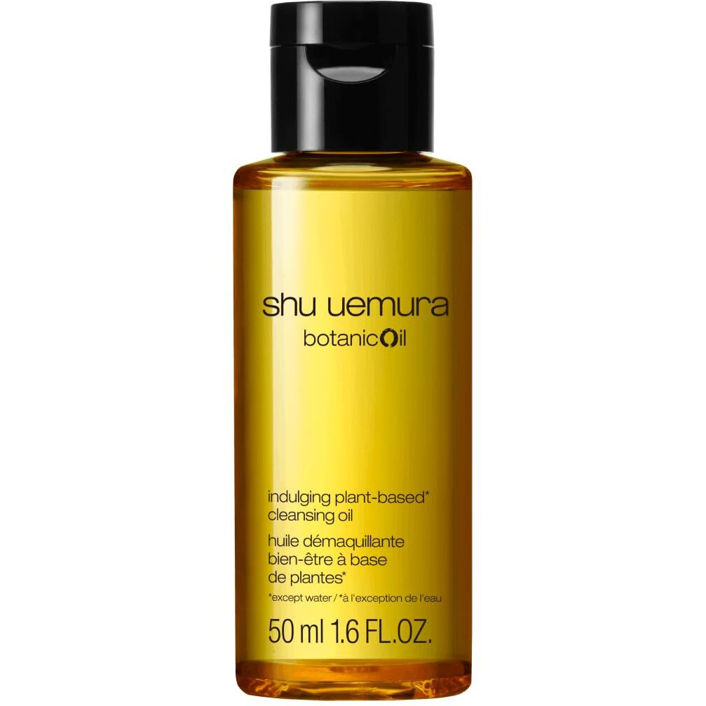 Shu Uemura Botanicoil Indulging Cleansing Oil, Makeup Remover And Facial Cleanser Infused With Plant Extracts, Suitable For Sensitive Skin, 1.7 Fl. Oz.