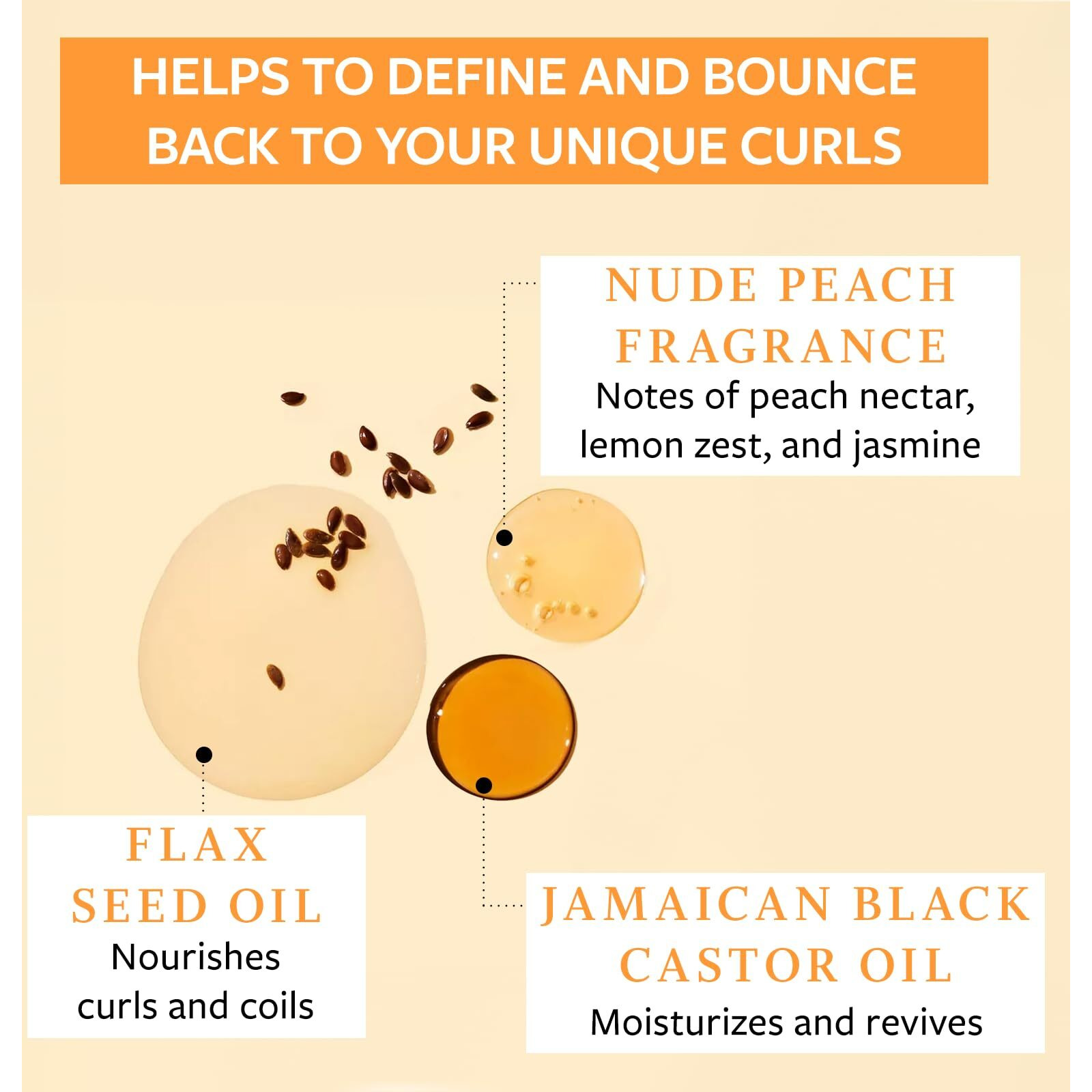 Function Of Beauty Coily Hair Shampoo & Conditioner, 11 Oz Each - Flaxseed Oil Nourishes & Hydrates Coils & Curls, Jamaican Black Castor Oil Moisturizes & Revives, Sulfate-Free, Customizable Haircare
