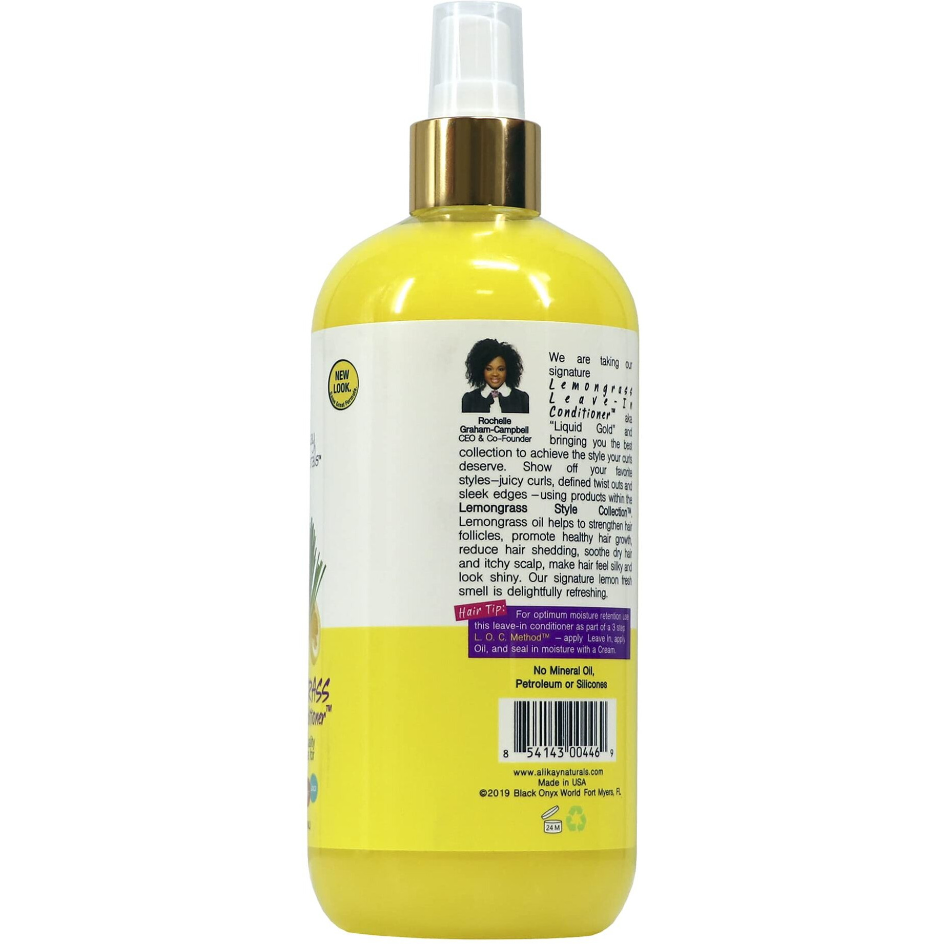 Alikay Naturals Lemongrass Leave In Conditioner Lemongrass Oil 16 Ounce