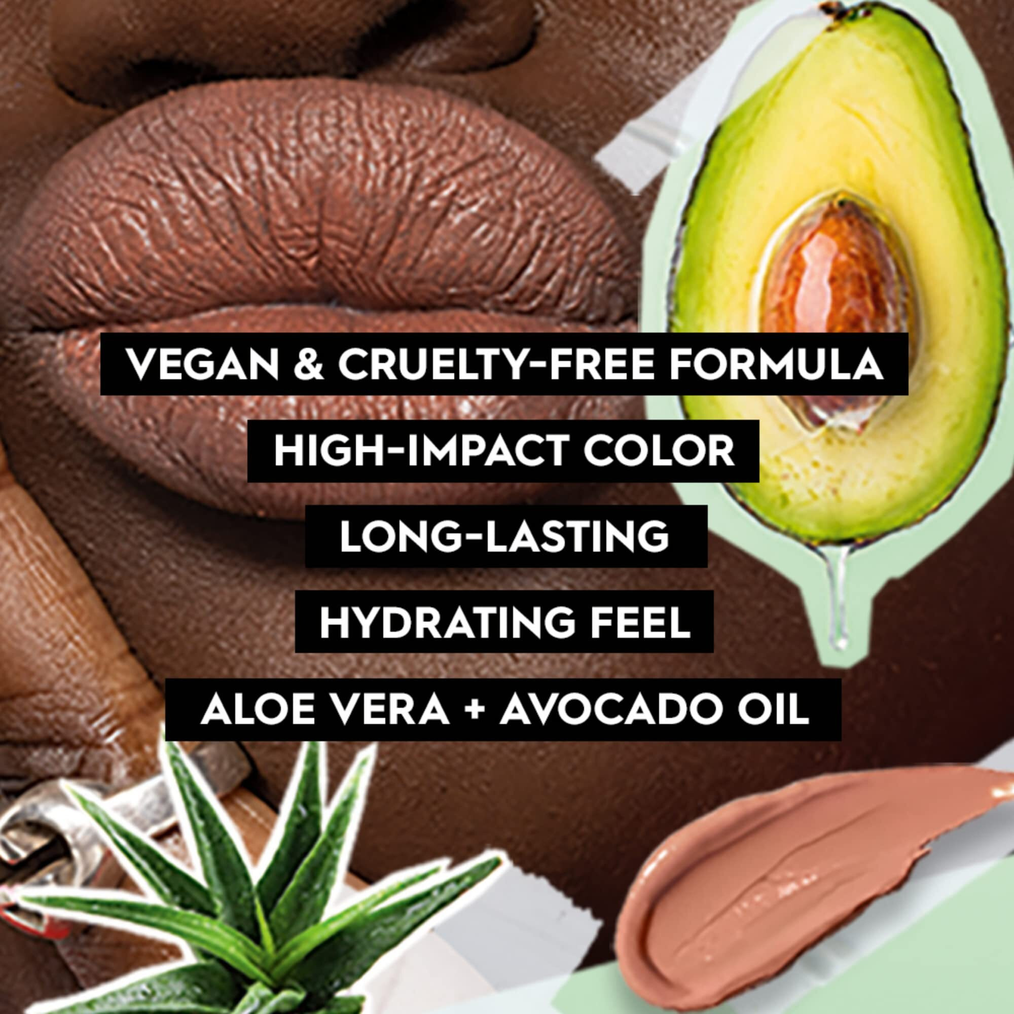 Urban Decay Vice Hydrating Lipstick (Love Trap - Sheer Deep Plum - Shine Finish), Creamy Formula, Moisturizing Lip Color With Aloe Vera & Avocado Oil, Vegan, Cruelty-Free - 0.11 Oz