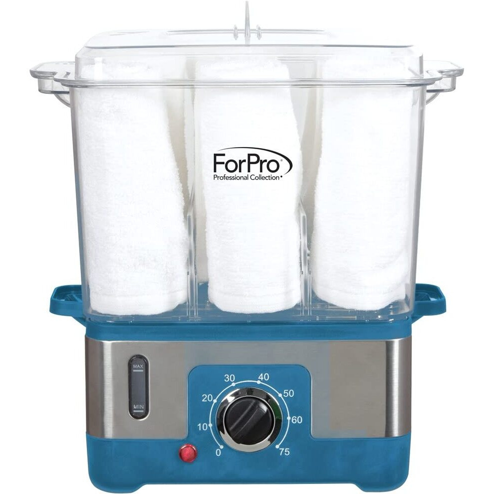 Forpro Professional Collection Premium Xl Hot Towel Steamer, 50% Larger Capacity, Holds 9 Facial Towels, Quick Heating Steam Towel Warmer For Salons And Spas