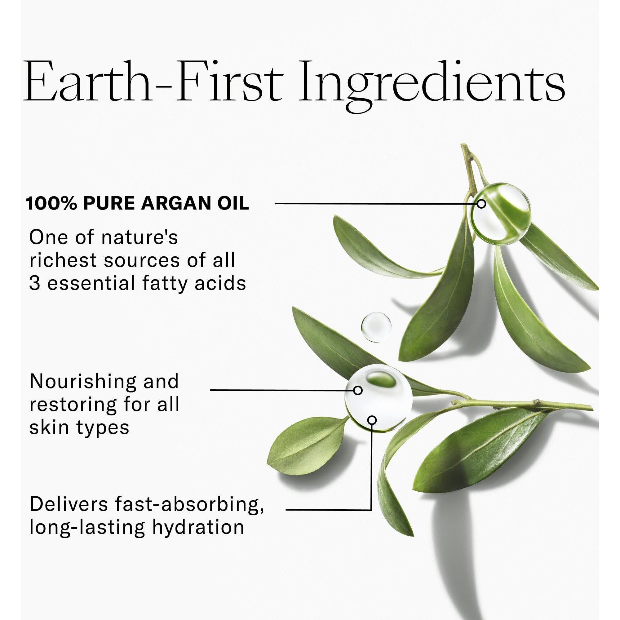 Josie Maran Pure Argan Milk - Anti Aging Face Serum With Argan Oil For Long-Lasting Hydration And A Fresh, Radiant Glow - Suitable For Dry, Sensitive Skin (1 Fl Oz)