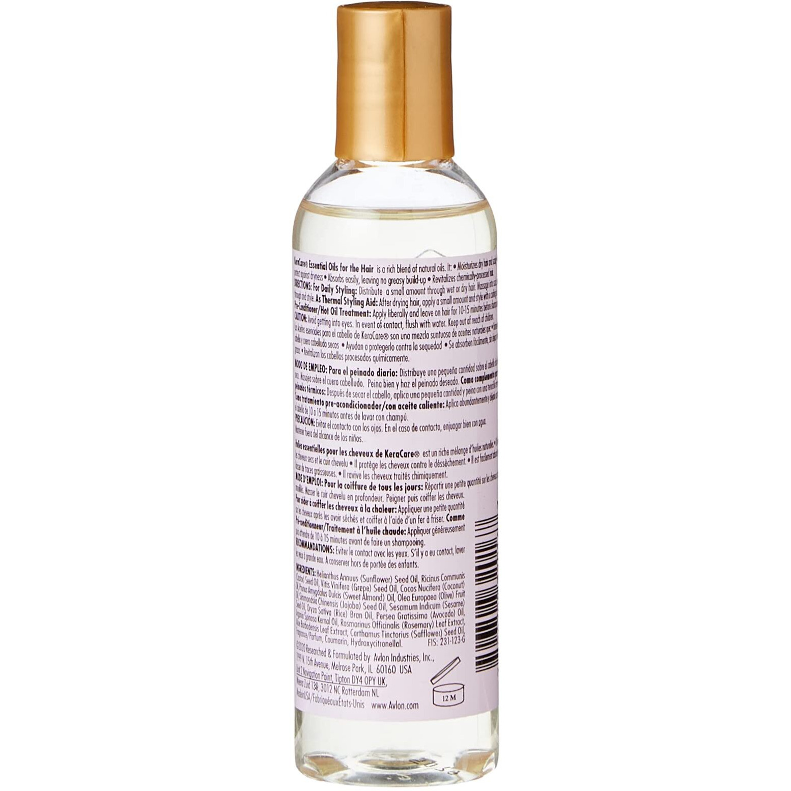 Keracare Essential Oils For The Hair, 4 Oz