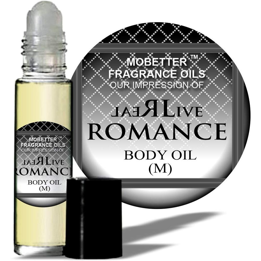 Mobetter Fragrance Oils Real Live Romance Men (M) Men Cologne Body Oil 10Ml Rollon