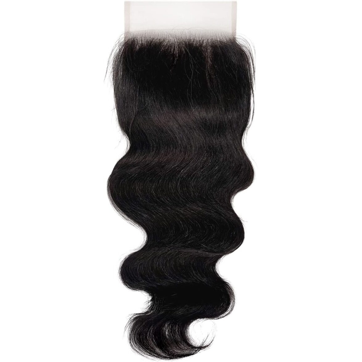 Joe Green 5X5    Hd Transparent Closure With 100% Virgin Remy Human Hair Pre-Plucked Baby Hair Natural Color (5X5 Body Natural, 12 Inch (Pack Of 1))