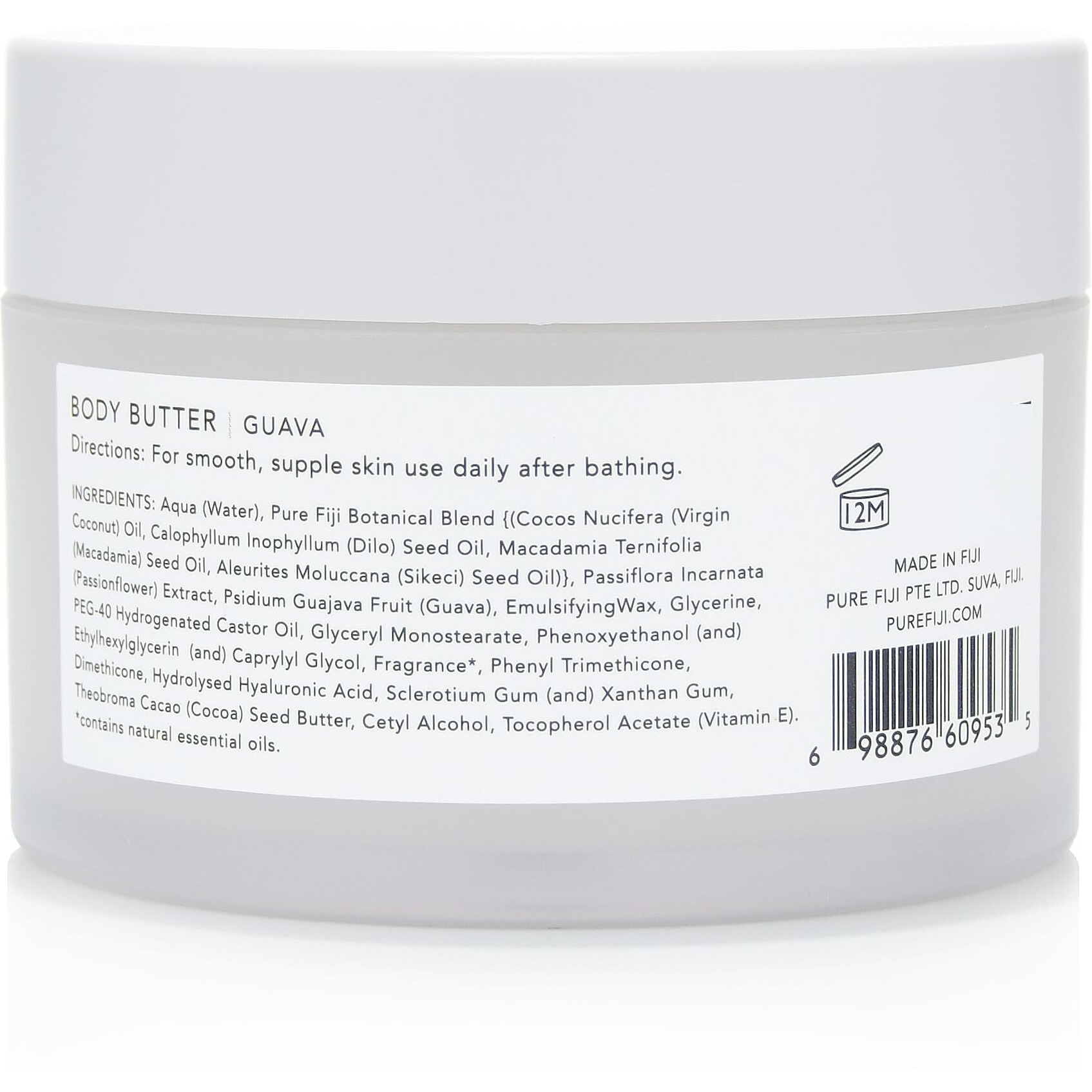Pure Fiji Nourishing Body Butter, Guava (6.7Oz/200Ml)