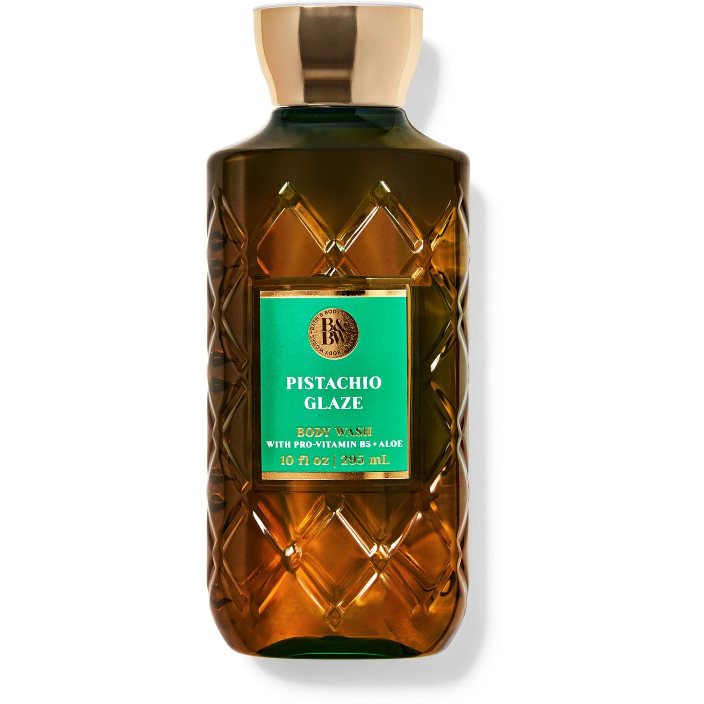 Bath And Body Body Wash That Gently Cleanses Your Skin With A Rich, Bubbly Lather (10 Fl Oz / 295 Ml, Pistachio Glaze)