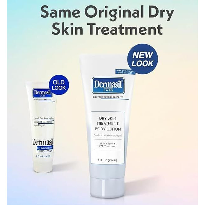 Dry Skin Lotion Treatment, Original Formula, For Severe Dry Skin, Hypo-Allergenic, Hydrating For All Skin Types, 8 Oz Tube (2 Pack)