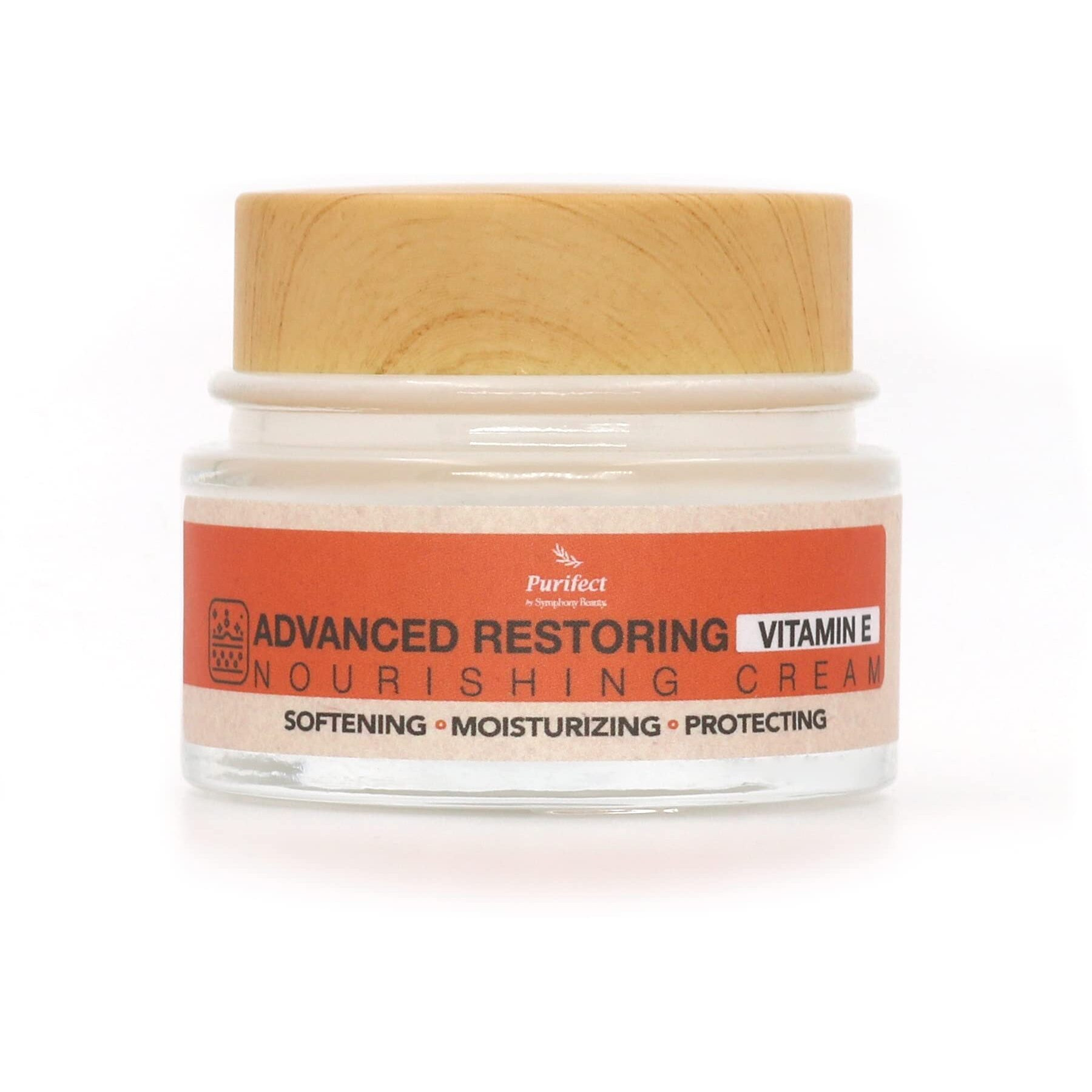 Facial Moisturizer Vitamin E Cream Advanced Restorring Tightening And Lifting Vitamin A C E Retinol Collagen Hyaluronic Acid Anti-Aging Wrinkle Correction Hydrating Brightening 50Ml 1.7Fl Oz