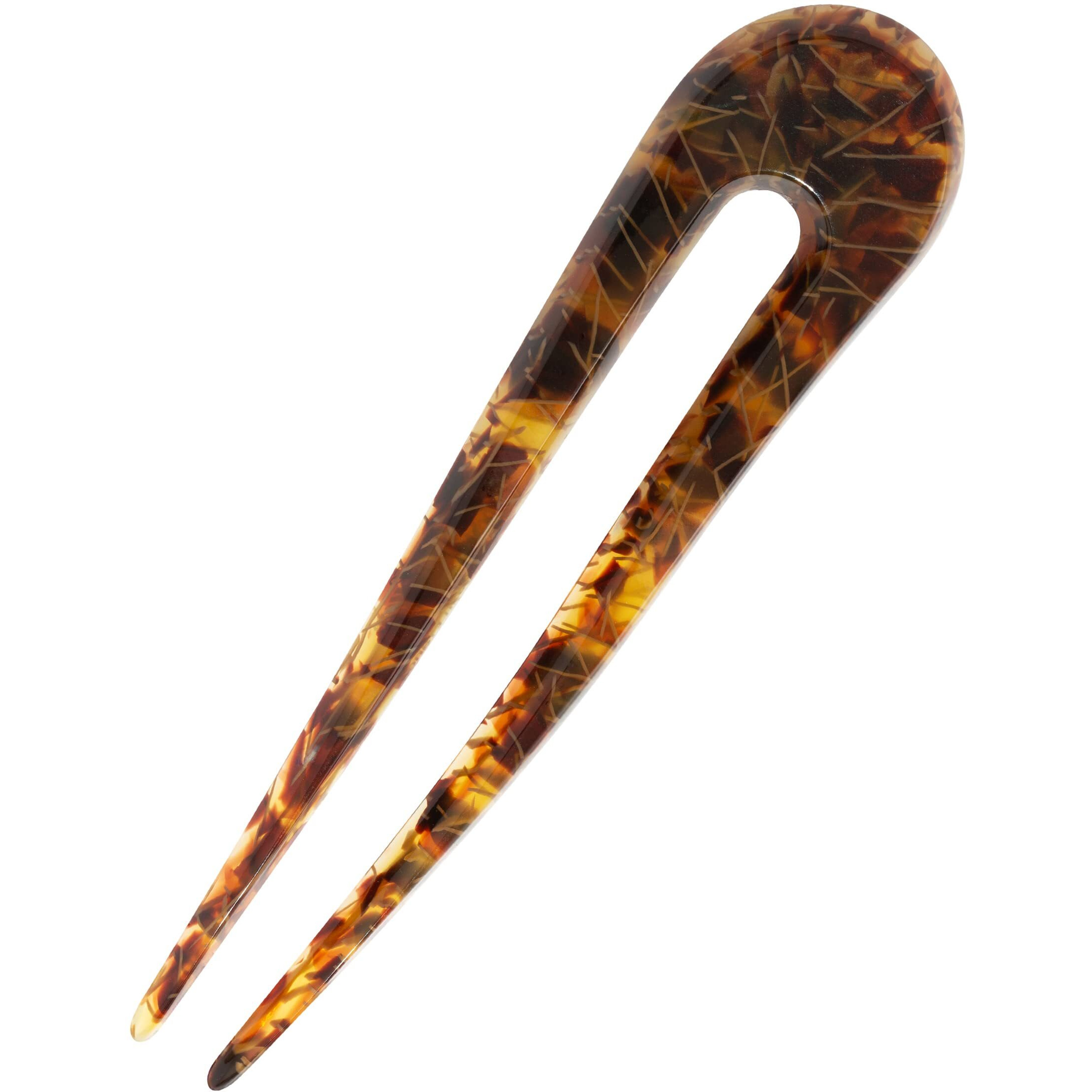 France Luxe Long Tooth Chignon Pin, Biondo