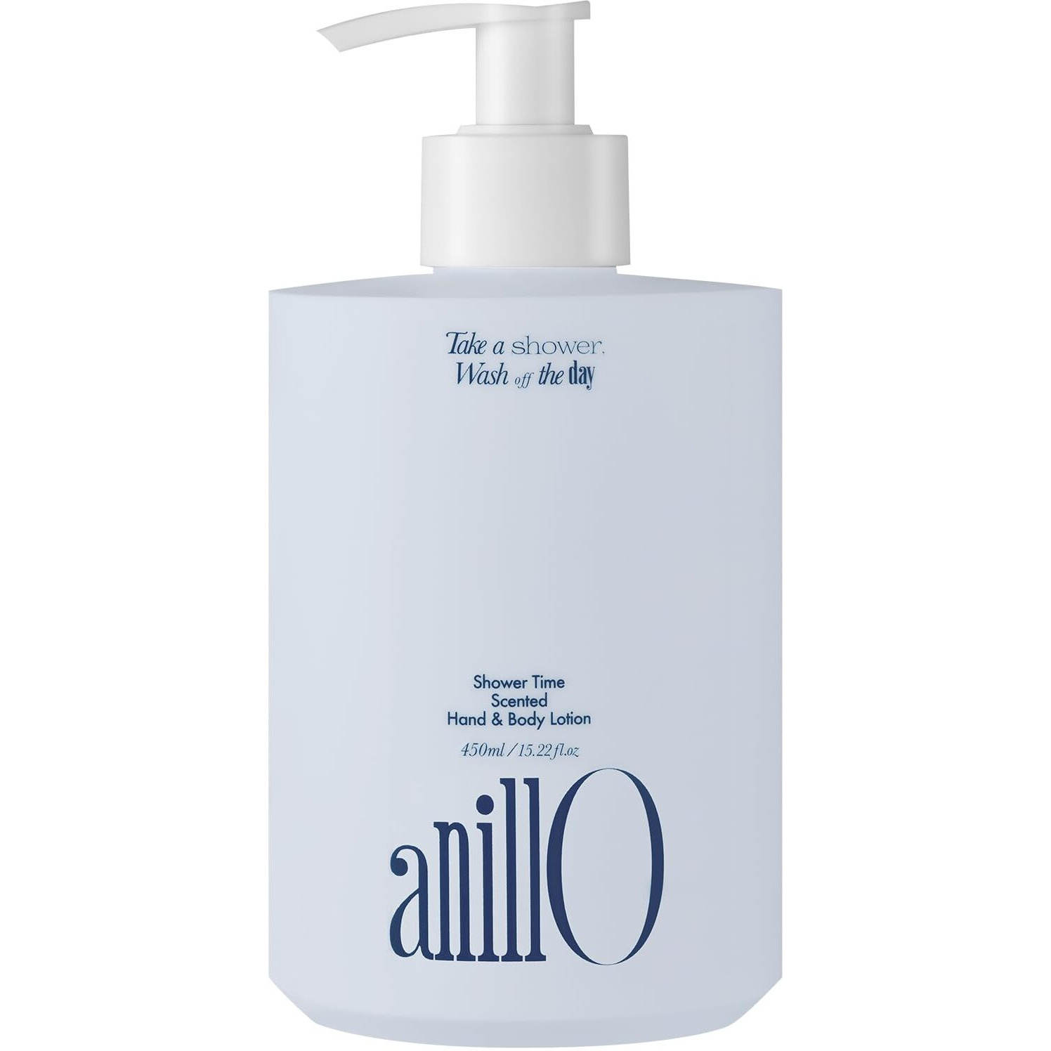 Anillo Shower Time Scented Body Lotion - Vegan Hand & Body Lotion With Ceramide & Botanical Oils, Free From Paraben, Silicone, Sulfate, Blue Agave Scent, 15.22 Fl.Oz