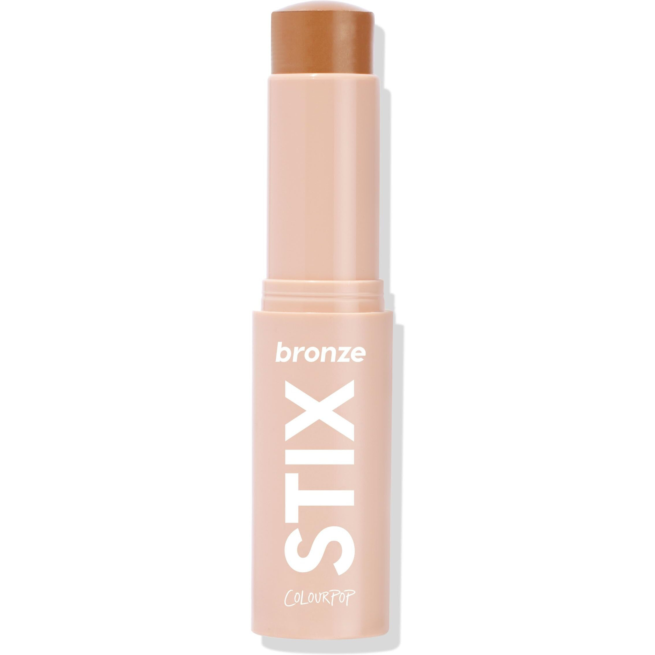 Colourpop Cream Bronzer Stick - Blendable Cream Contour & Glowy Summer Makeup With A Natural, Matte Finish - Buildable Formula For Shimmer-Free, Sun-Kissed Warmth - Moonstone Beach (0.28 Oz)
