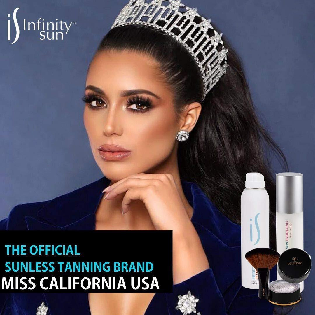 Infinity Sun, Glow On The Go | Quick Drying, Non-Sticky Self Tanner Bronze Spray, Sunless Tanning And Antiaging Skin Care Spray For All Skin Tones | Natural Ingredients Streak Free | 6 Fl Oz