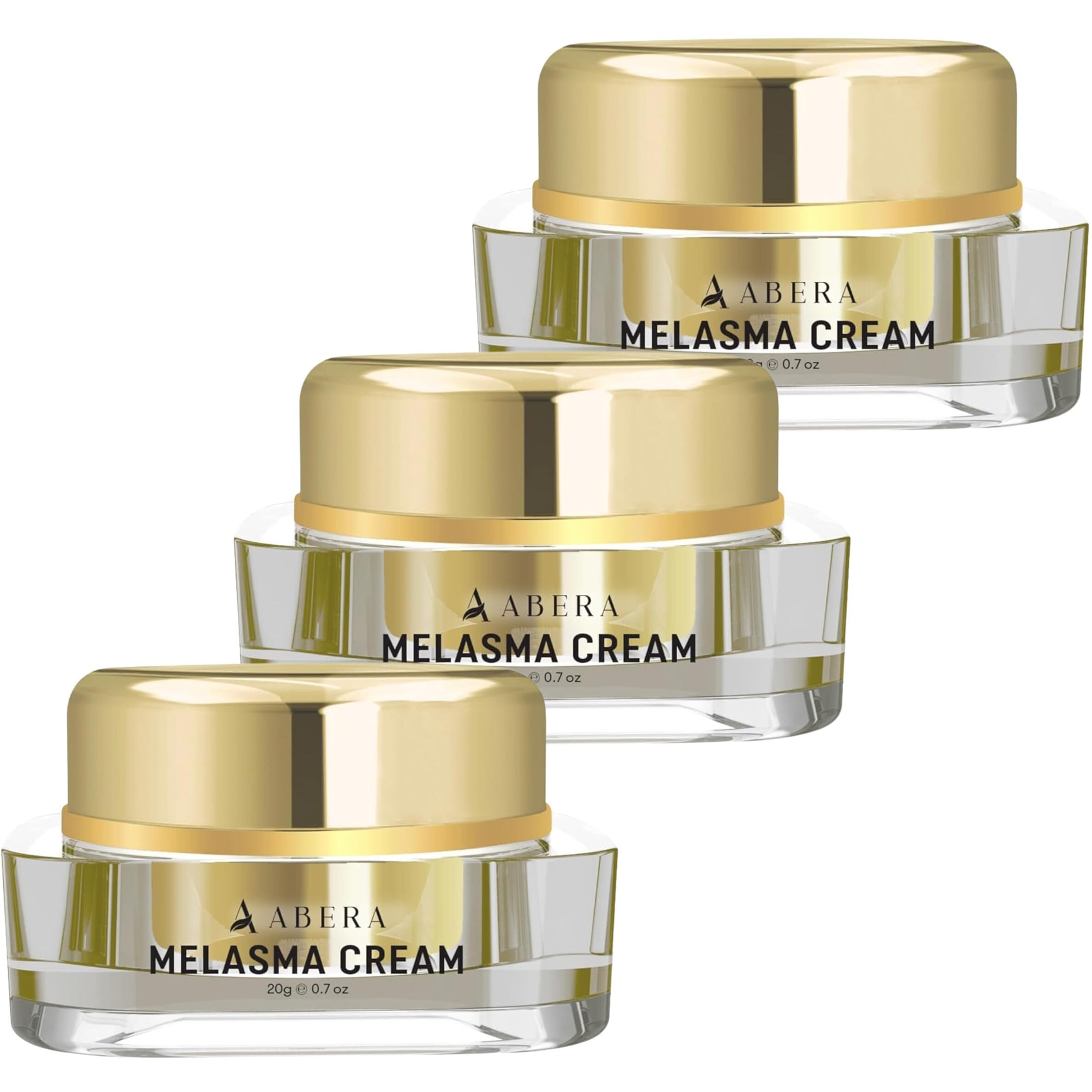 Abera Melasma Cream (Premium Version) - Dark Spot Corrector, Melasma, Freckle, Sun Spot, Age Spot Remover Advanced Formula For Women And Men (Set 3)