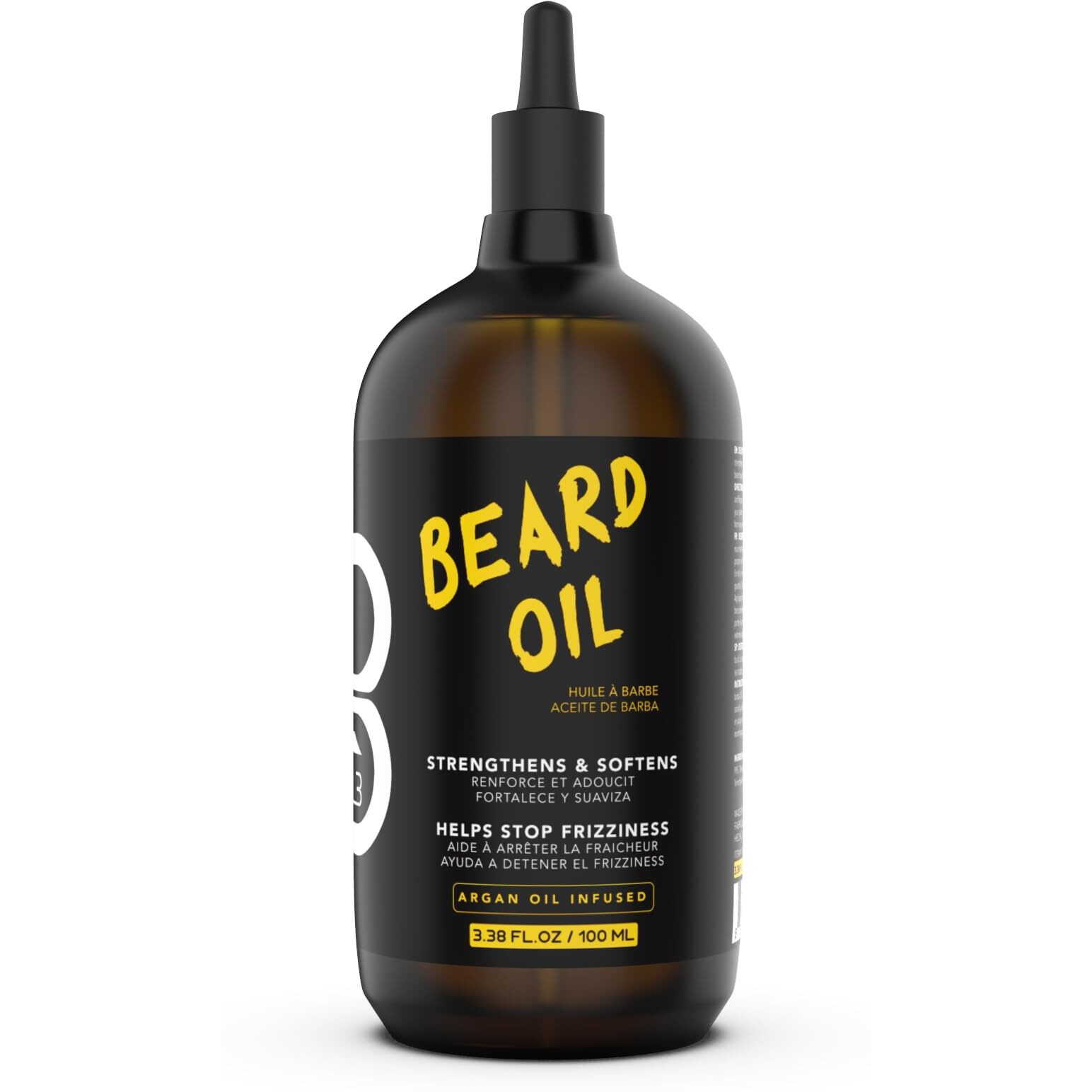 L3 Level 3 Beard Oil - Promotes Fast Beard Growth Soften And Restores Facial Hair - Level Three Scented Beard Oil For Men Growth (Single)