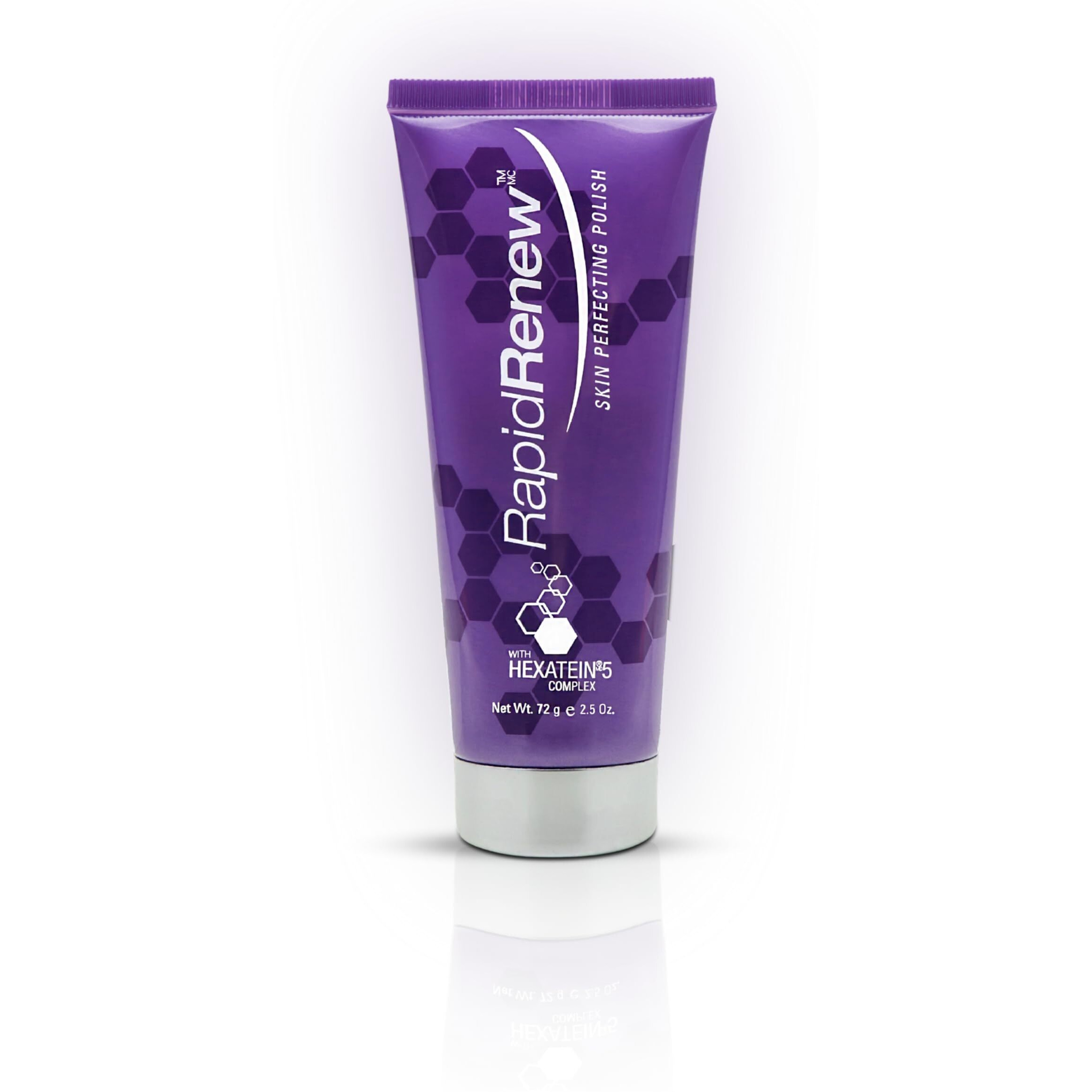 Rapidrenew Skin Perfecting Polish - Exfoliating Face Wash And Facial Scrub With Vitamin C, Hexatein 5 Complex - Face Exfoliator For Women & Men, Pore Minimizer - 2.5 Fl Oz