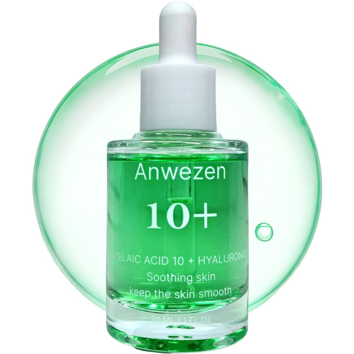 Azelaic Acid For Face Serum,Facial Serum For Sensitive Skin, Hyaluronic Acid, Niacinamide,Korean Skincare (30Ml/1.01 Fl Oz.)