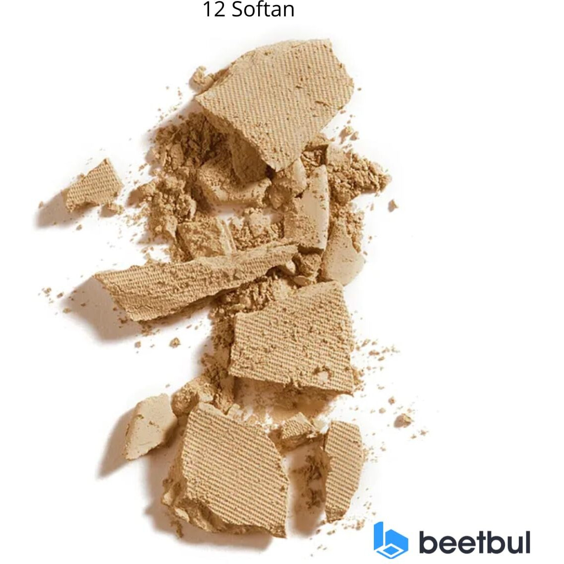 Beetbul Makeup & Exfoliation Kit - Biss   Compact Powder + 1 Medium Velvet Puff + 2 Finger Puffs + 1 Facial Exfoliating Sponge (12 Softan, One Size)