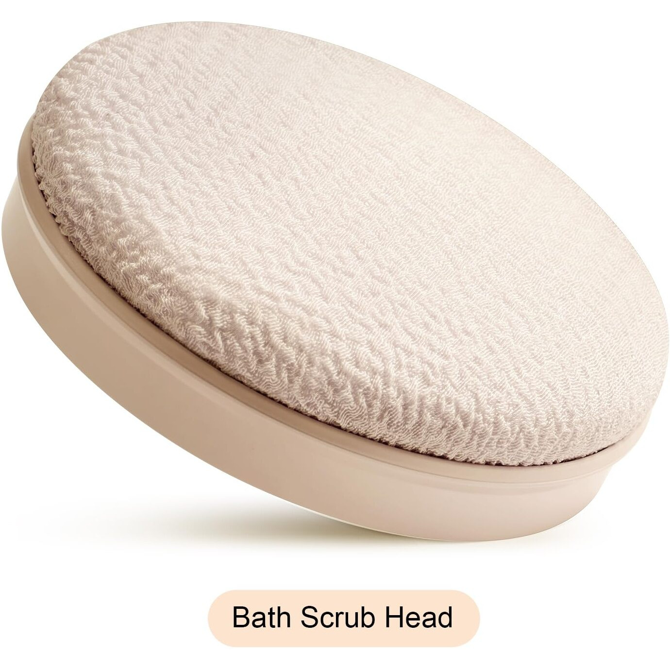 Oh,Xiyu. Electric Body Brush Bath Brush Head - Bath Scrub Head, Chrysanth Pink, Only Suitable For Oh,Xiyu. Xy1 Electric Bath Brush