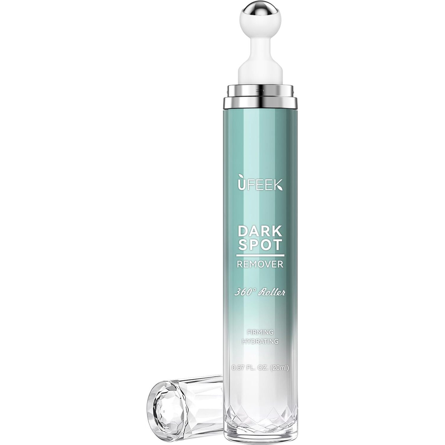 Dark Spot Remover For Face With 360 Roller Massage Ball, Dark Spot Corrector Serum For Face, Fade Sun Spot Age Spot Brown Spot For All Skin Types, 0.67 Fl. Oz