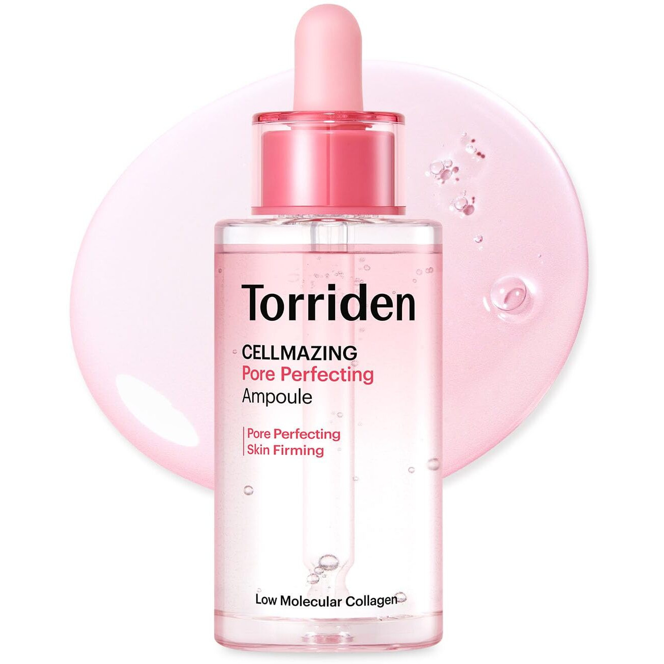Torriden Cellmazing Pore Perfecting Ampoule 30Ml (1.01 Fl.Oz.) | Improving Skin Elasticity | 5D Collagen, Peptide Complex, Pha, Lha | Korean Facial Serum, Korean Skin Care