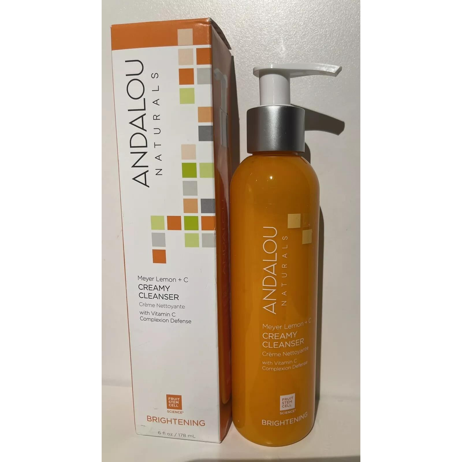 Andalou Naturals Cleanser Crmy Meyer Lemon