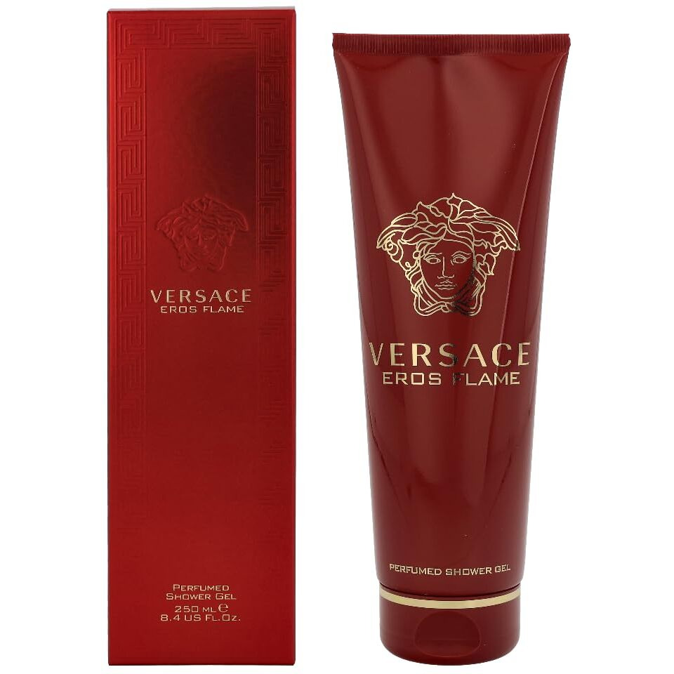 Versace Eros Flame Bath And Shower Gel 8.4 Ounce