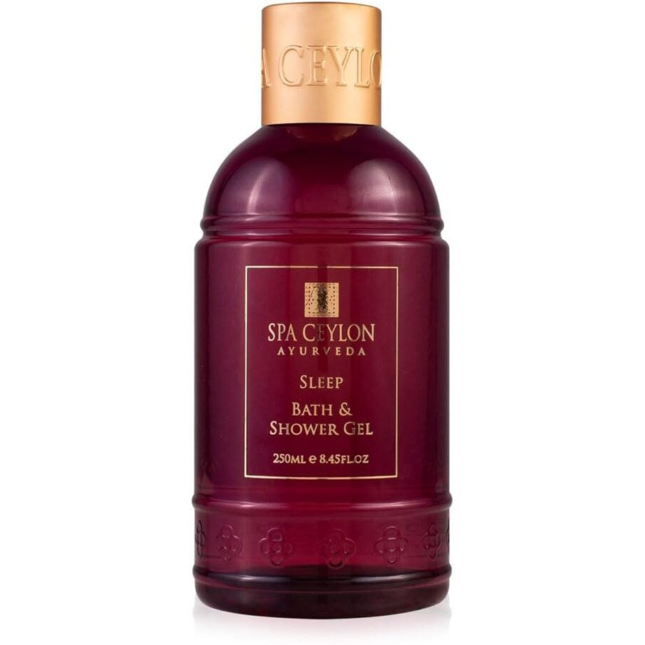 Spa Ceylon Sleep Bath & Shower Gel | Mild Cleansing Formula | Calming & Relaxing | Nourishes Skin | 100% Vegetarian | Suitable For All Skin Types