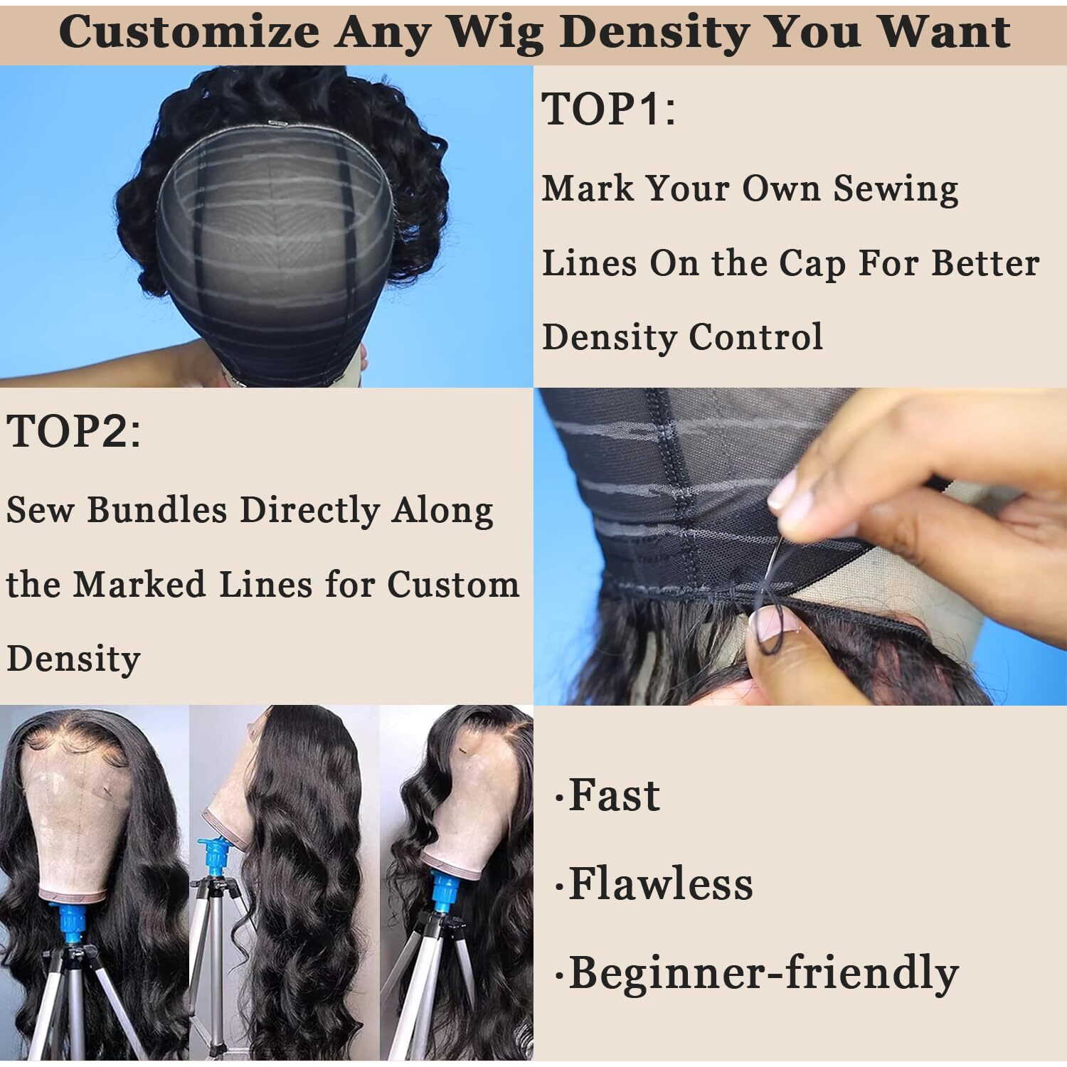 Einbeauty Pre-Sewn 13X4 Frontal Hd Lace With Elastic Cap - Body Wave Human Hair Frontal With Baby Hair, Bleach & Dye Friendly, Beginner Friendly 18 Inch 613 Blonde