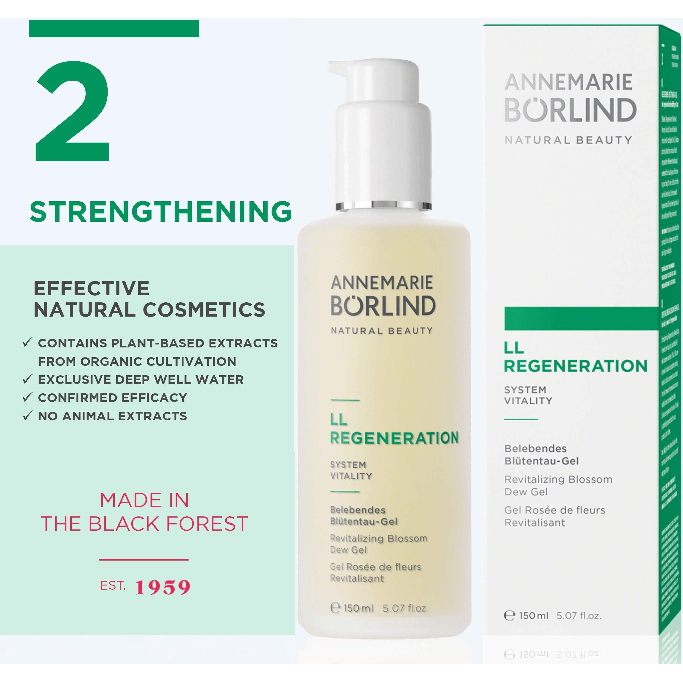 Annemarie Brlind - Ll Regeneration Revitalizing Blossom Dew Gel - Sustainably Sourced Natural Facial Toner To Strengthen The Skin With Intense Moisture - Step 2 Of 5-5 Oz