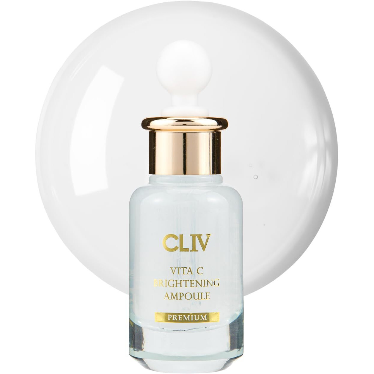 Cliv Vita C Brightening Ampoule Facial Serum | 85% Lemon Water | Skin Dullness Treatment | Vitamin Skincare |Skin Refreshing Serum | Korean Skincare (1.01 Fl Oz, 30Ml)
