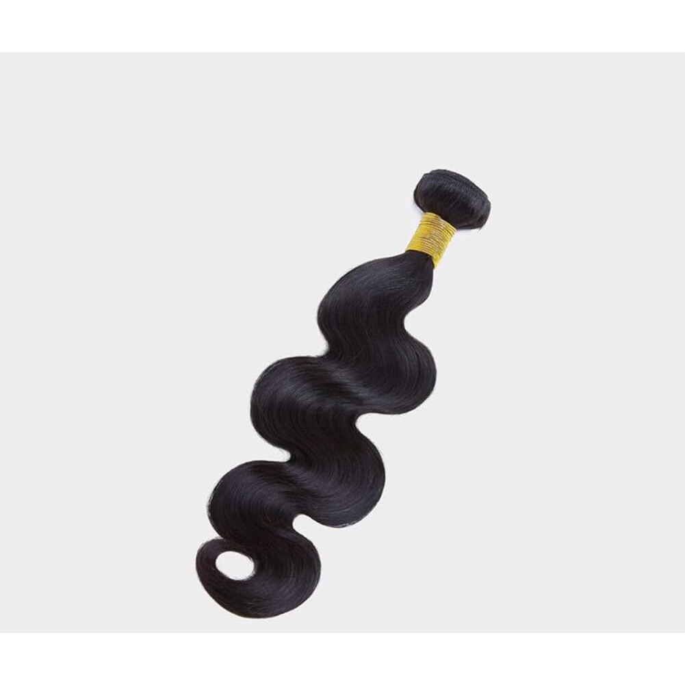 Body Wave Bundles 20 Inch 12A Human Hair Body Wave Bundles 100% Unprocessed Brazilian Virgin Hair Soft And Full Human Hair 1 Bundle Natural Black Weave Hair Extensions