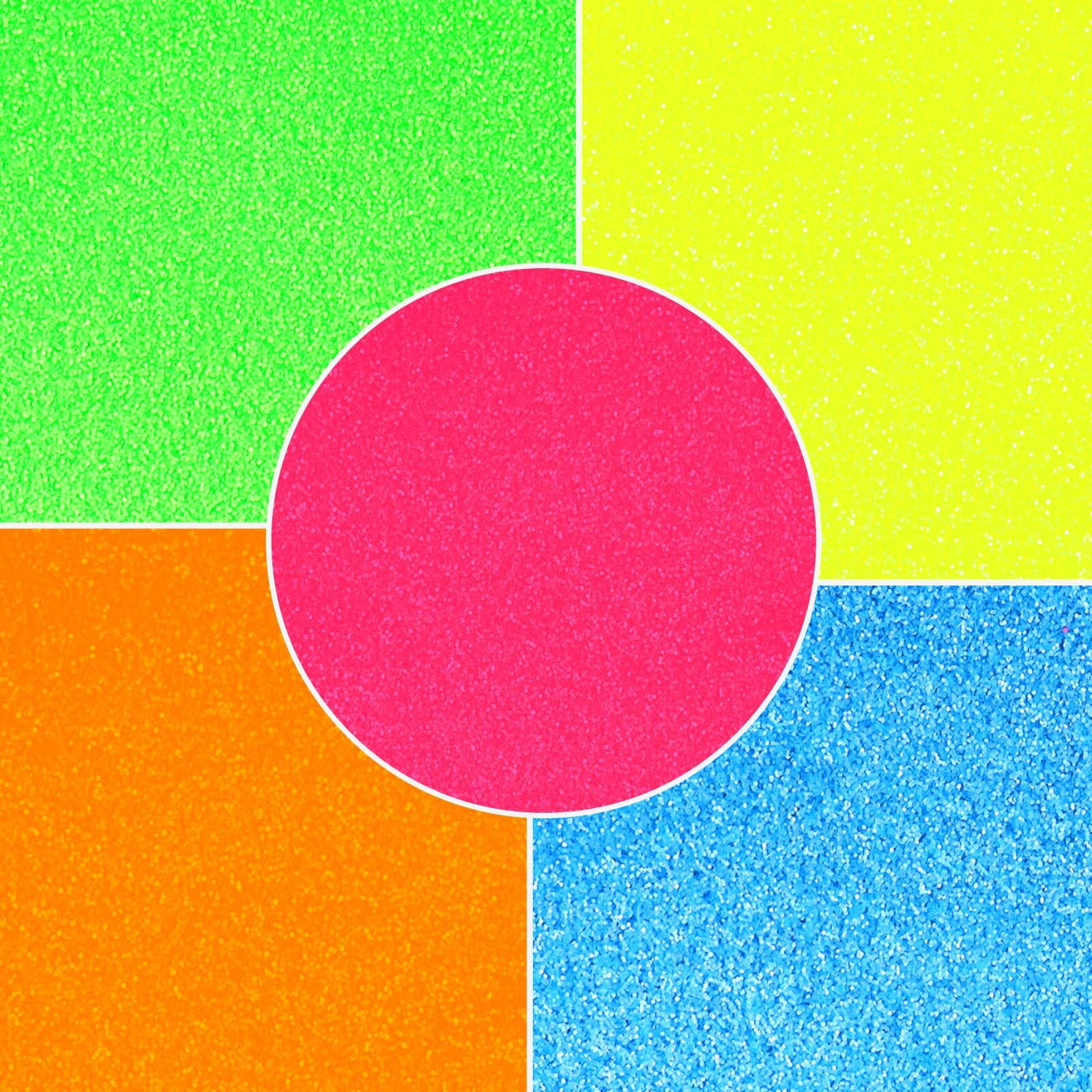 Marblers Cosmetic Grade Fine Glitter 5-Pack [Neon Max] 0.90Oz (25G) | Non-Toxic | Vegan | Cruelty-Free | Eyeshadow, Nail Polish, Nail Art | Festival, Rave & Party Makeup | Body & Face