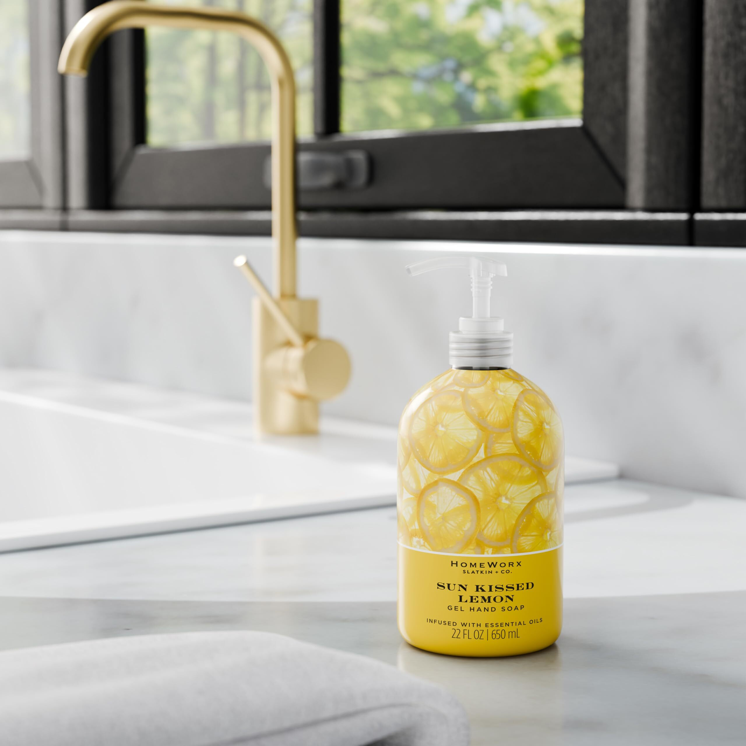 Homeworx By Slatkin + Co. 22 Fl Oz. Hand Soap- Sun Kissed Lemon