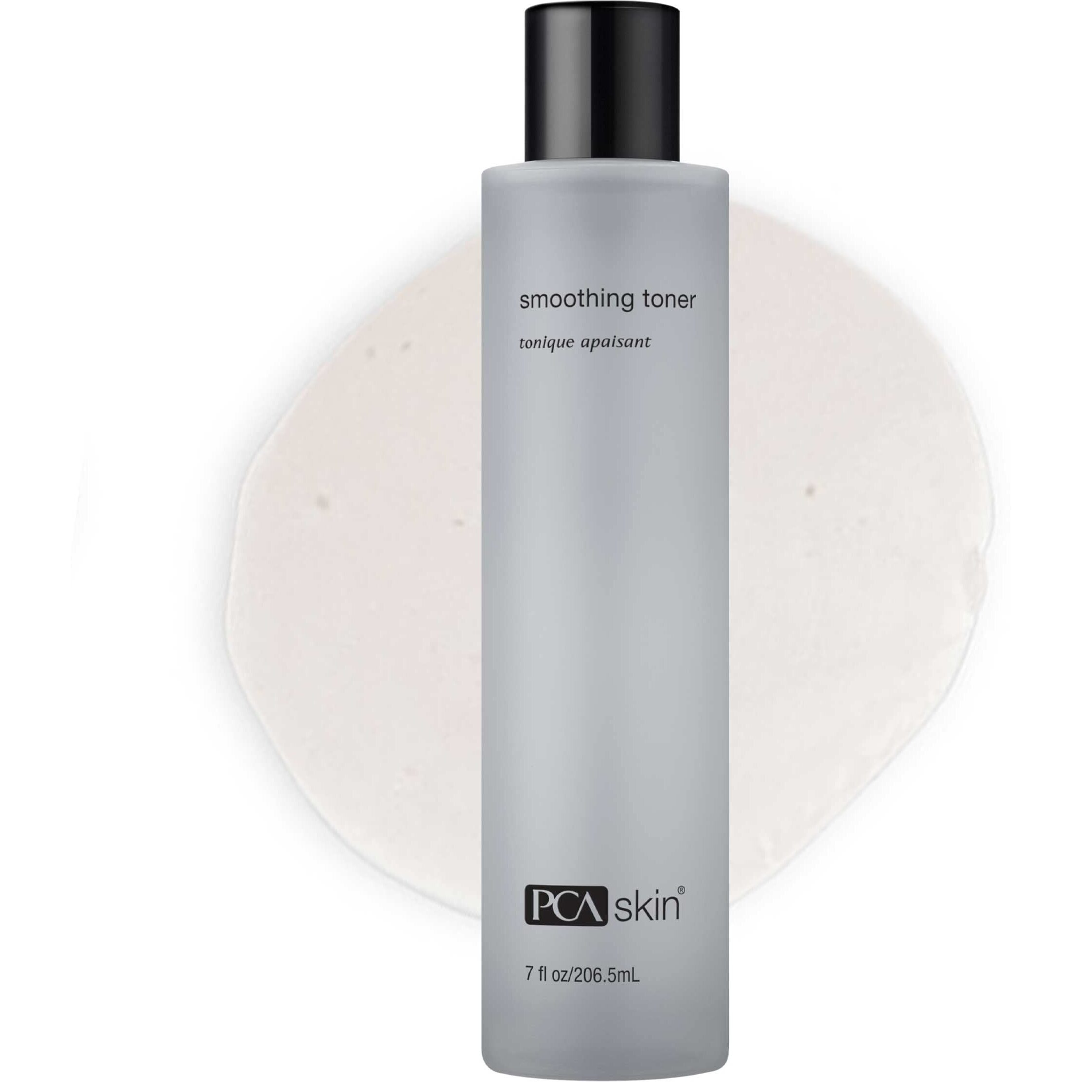 Pca Skin Smoothing Facial Toner - Alcohol-Free Face Treatment With Aloe Vera, Lactic & Citric Acids, Reduces Appearance Of Pores & Acne (7 Fl Oz)