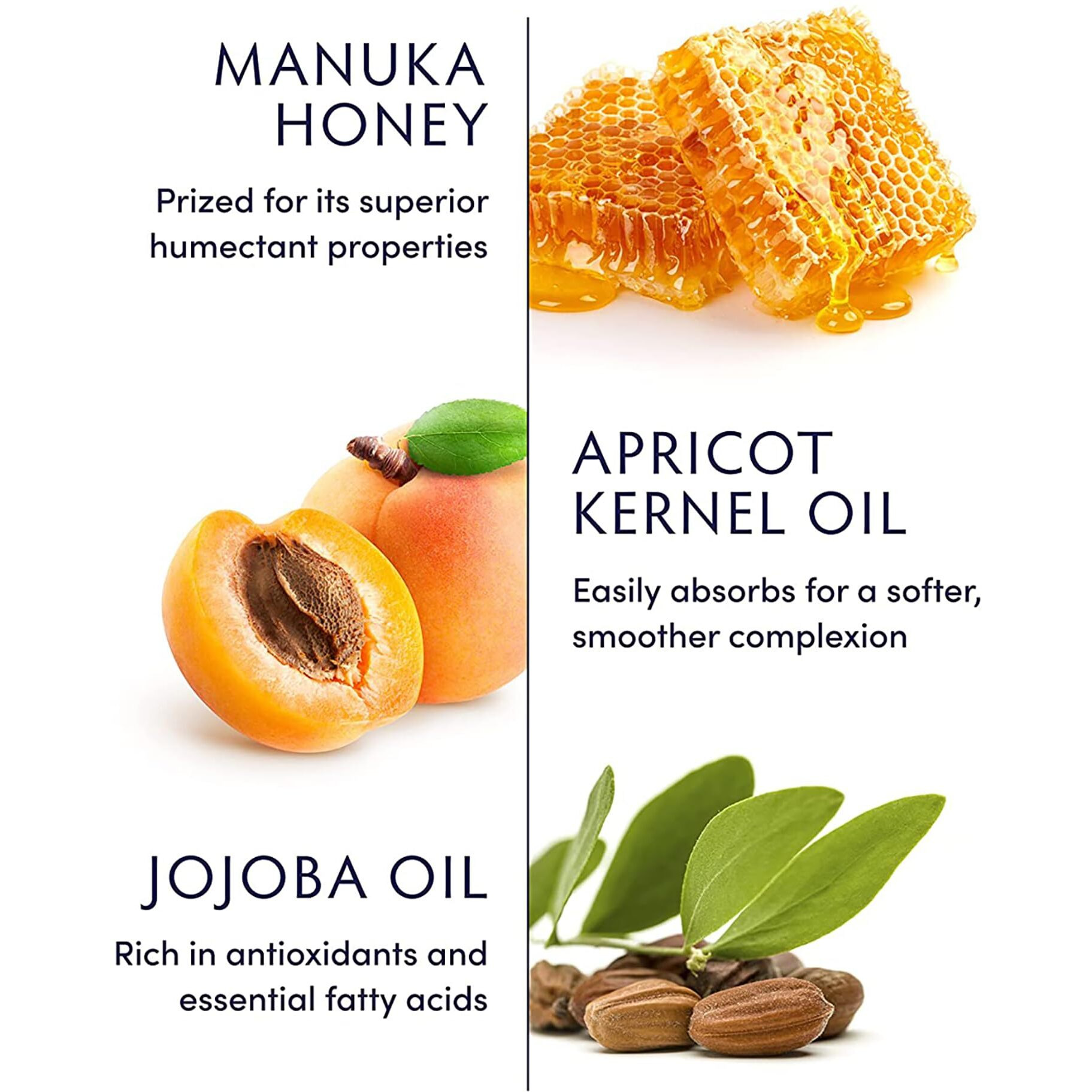 Naturopathica Manuka Honey Whipped Oil, Hydrating Cream To Oil Face Moisturizer, Facial Oil To Nourish & Protect Skin, Rich Antioxidant Oil For Face 1.69 Fl Oz